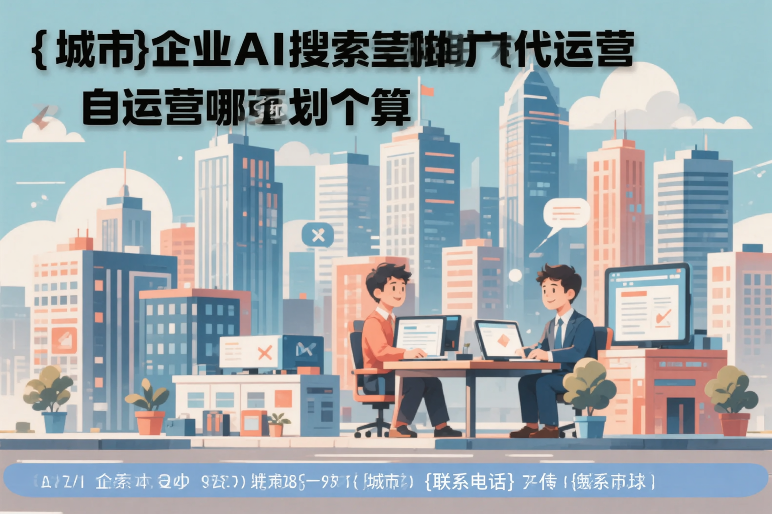 三亚企业AI搜索推广代运营和自运营哪个更划算