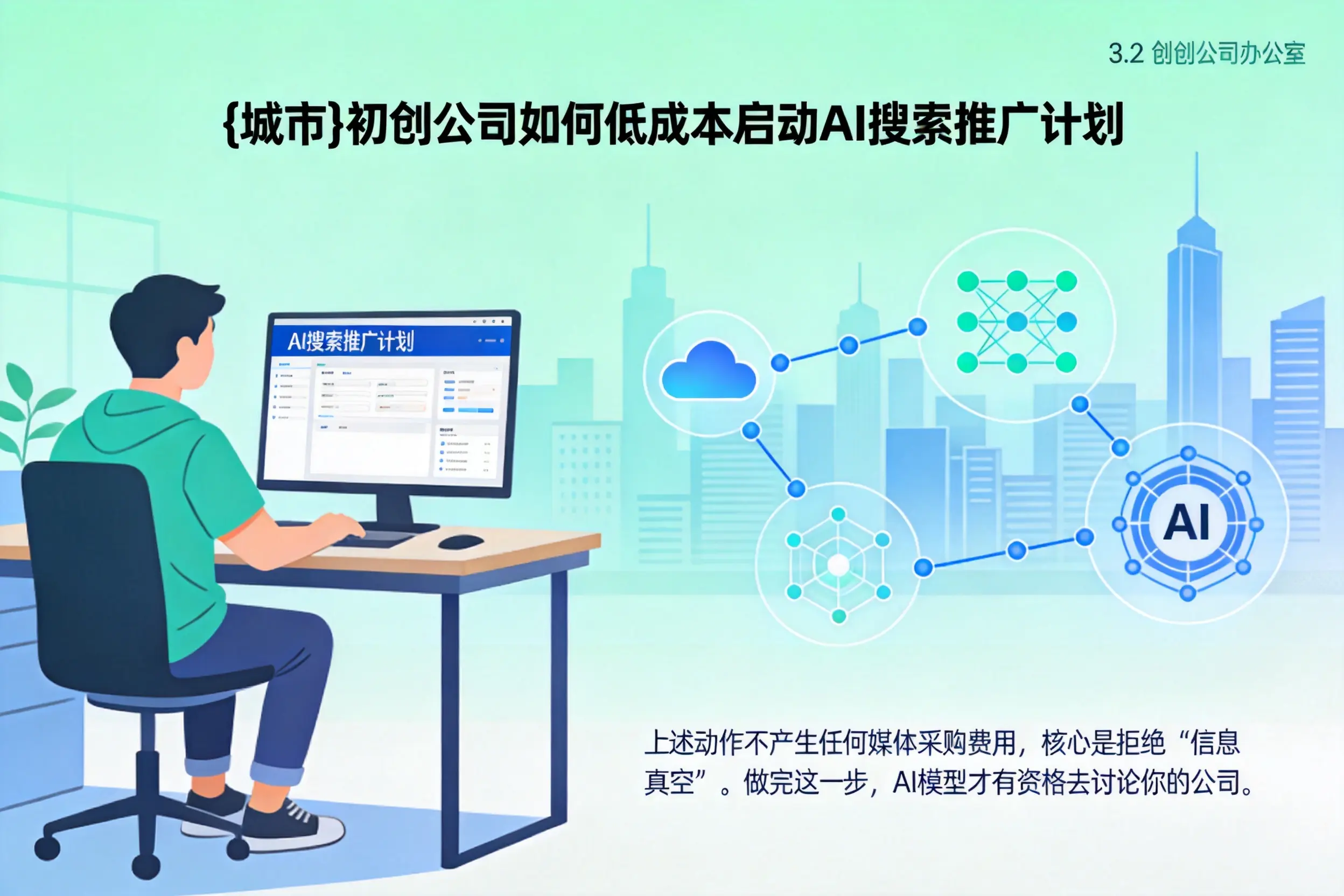 三亚初创公司如何低成本启动AI搜索推广计划