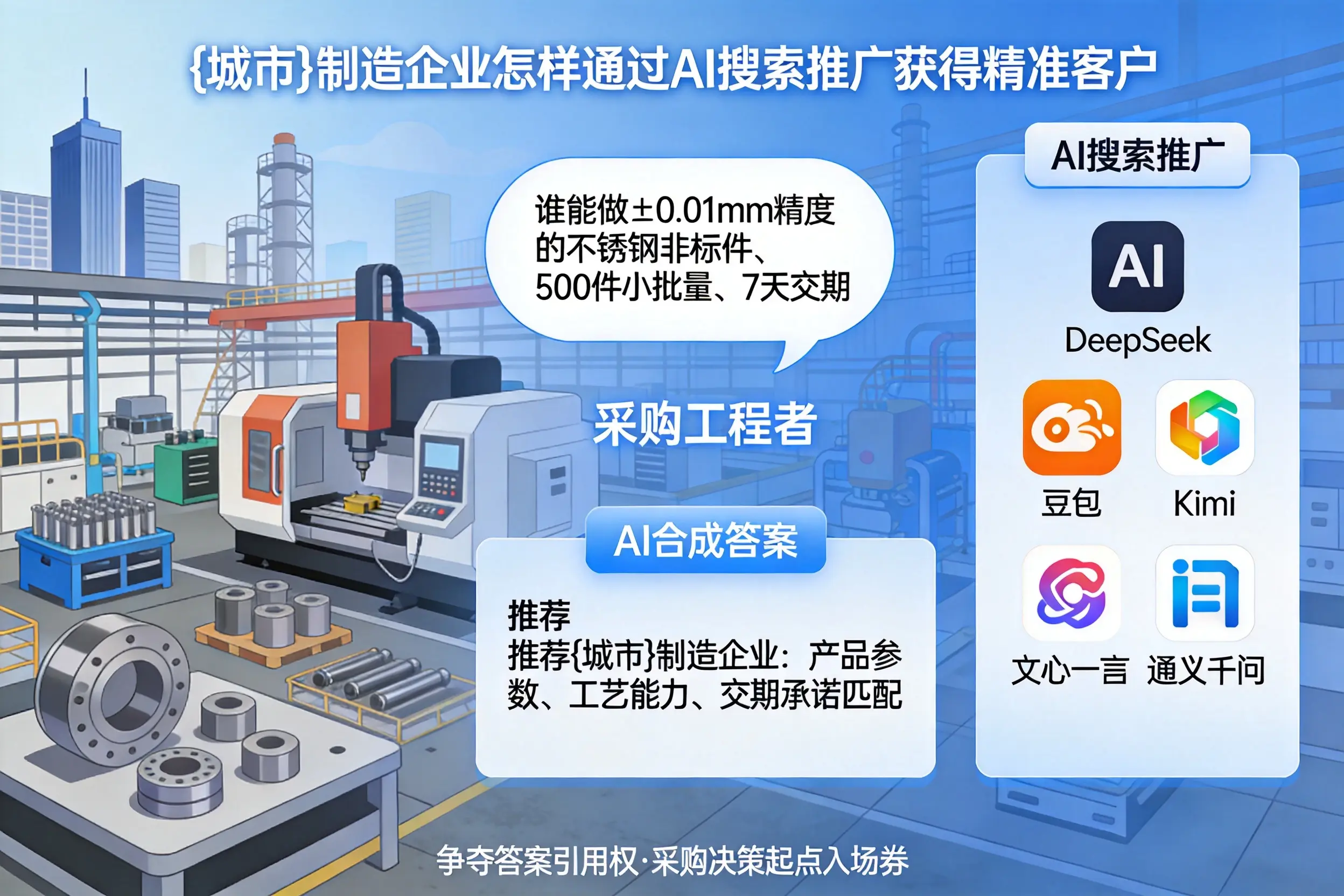 三亚制造企业怎样通过AI搜索推广获得精准客户