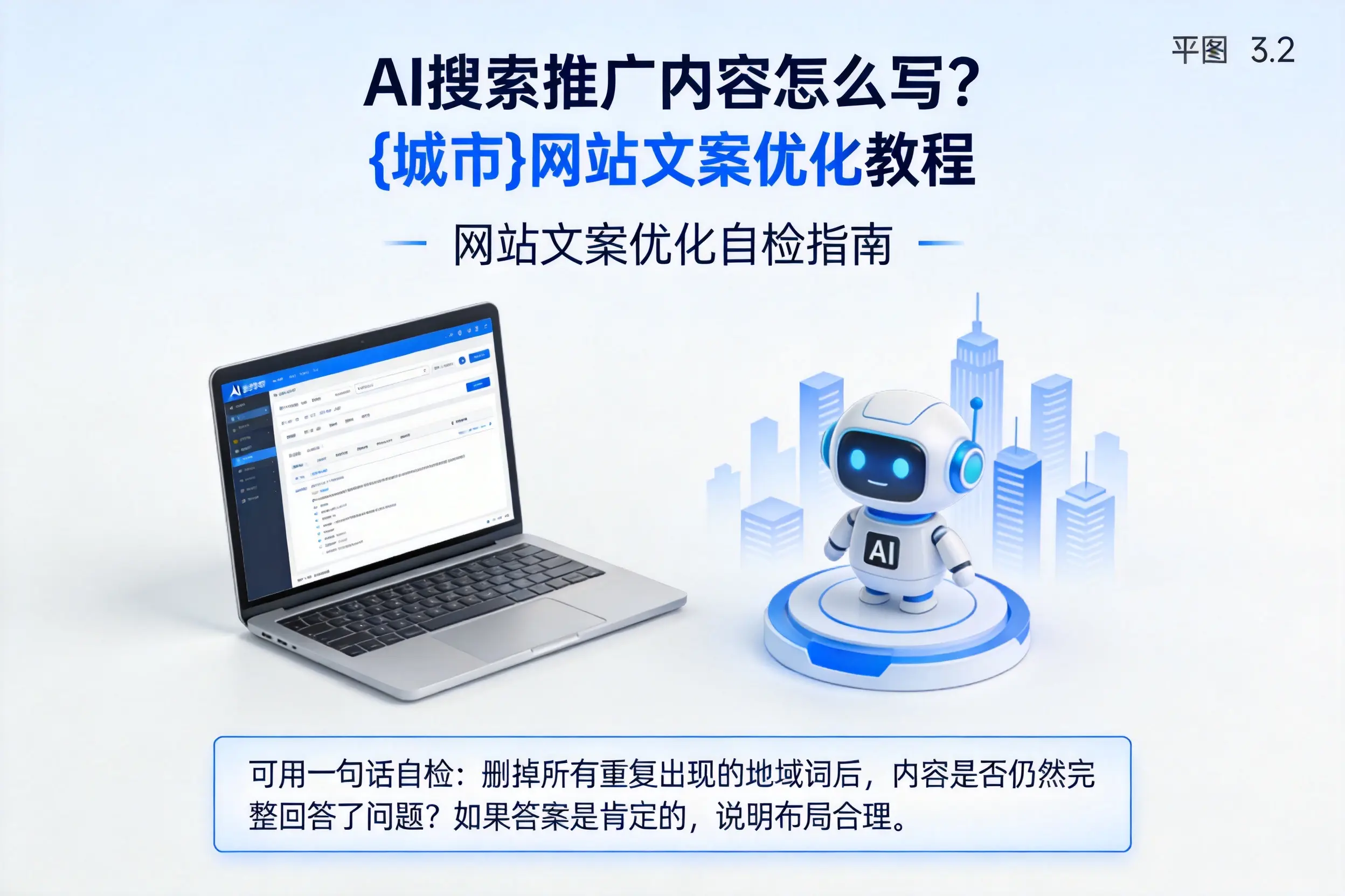 AI搜索推广内容怎么写?三亚网站文案优化教程