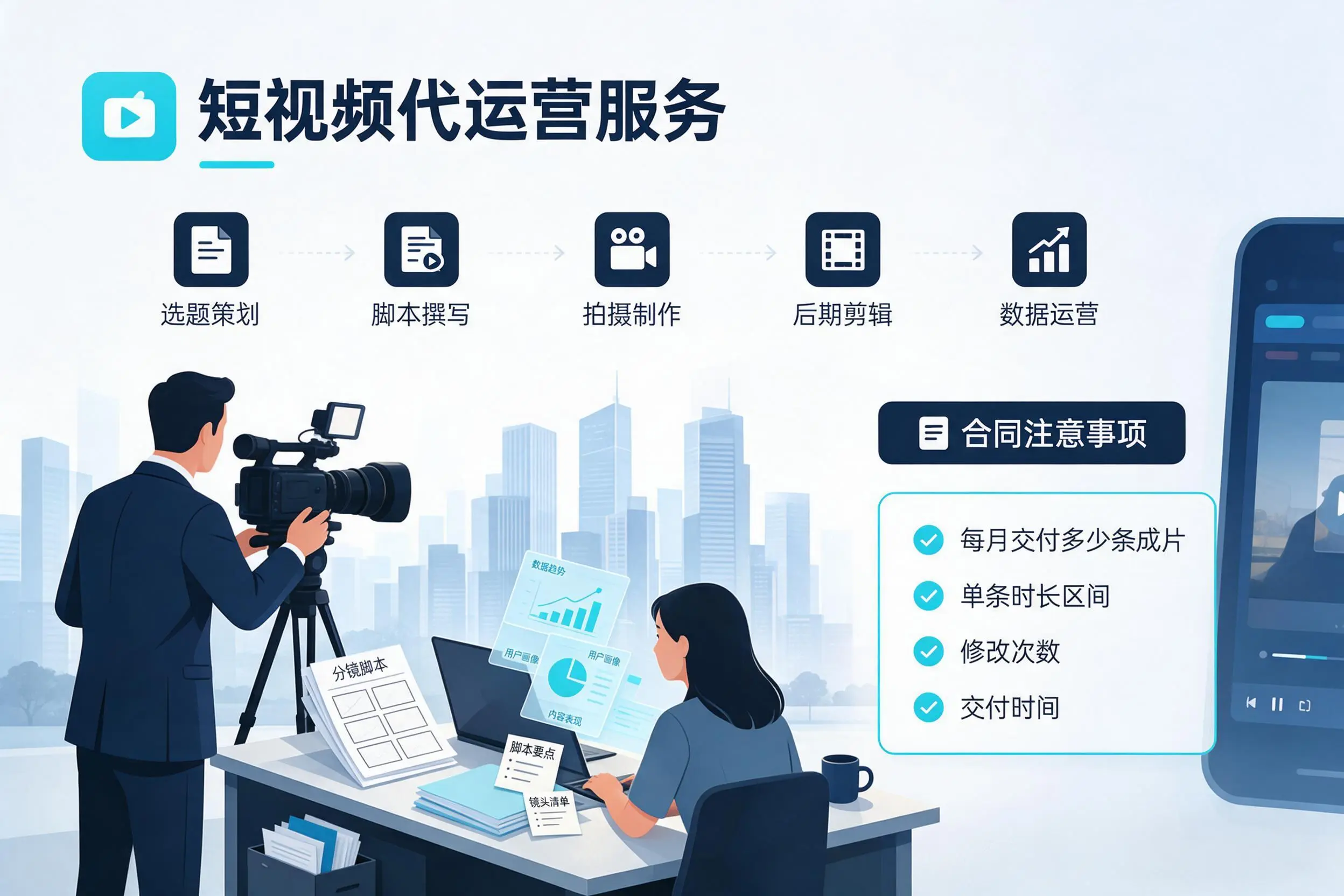 短视频代运营包含哪些服务？三亚企业常见问题科普