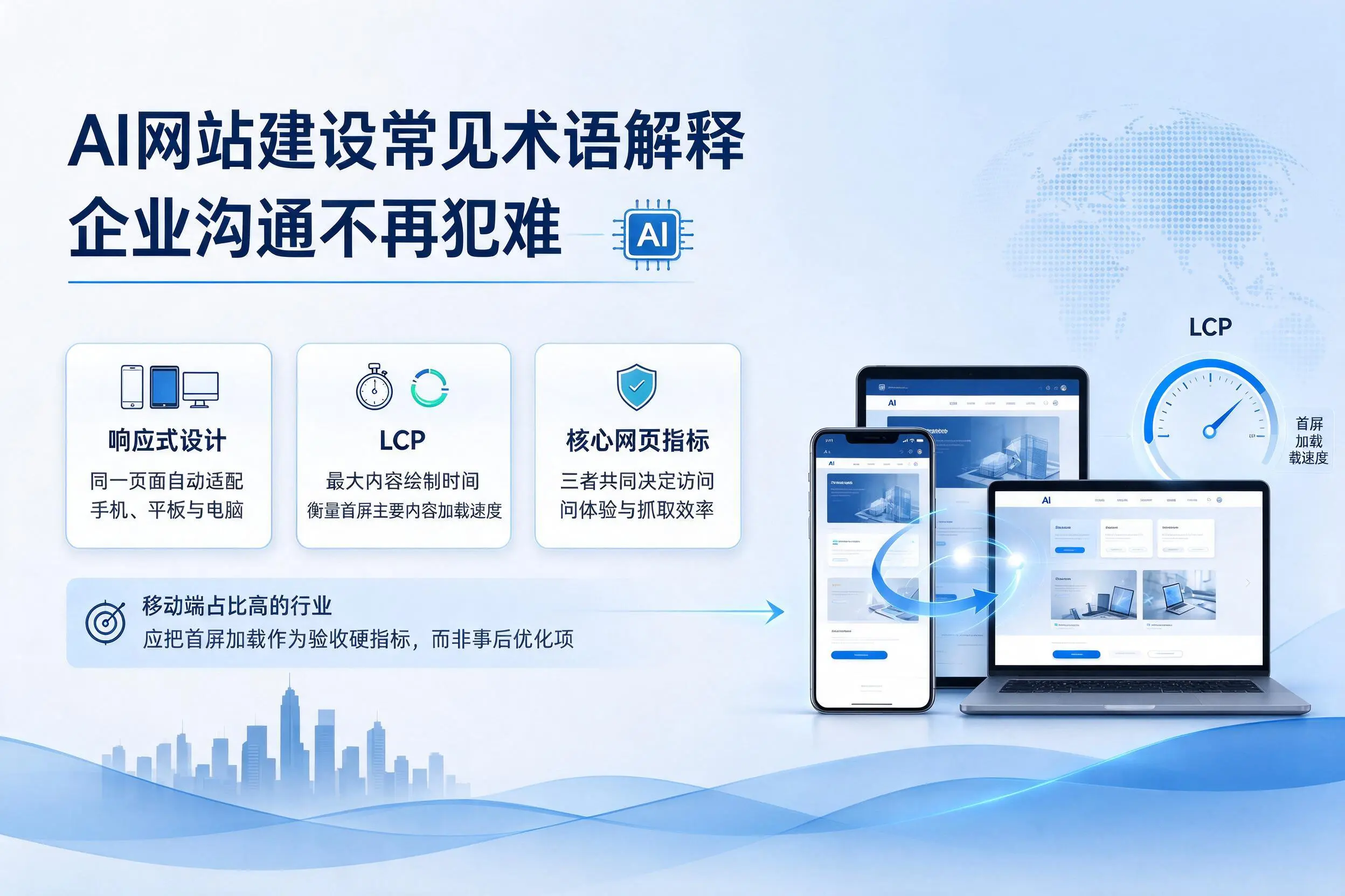 AI网站建设常见术语解释，三亚企业沟通不再犯难